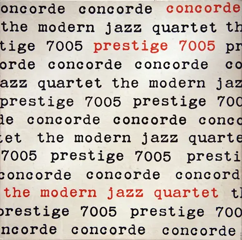 The Modern Jazz Quartet - Concorde (1955, LP) FLAC скачать торрент