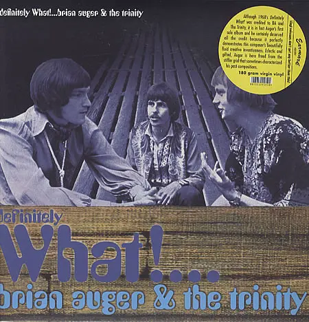 Brian Auger & The Trinity - Definitely What! (1969, LP) FLAC скачать торрент