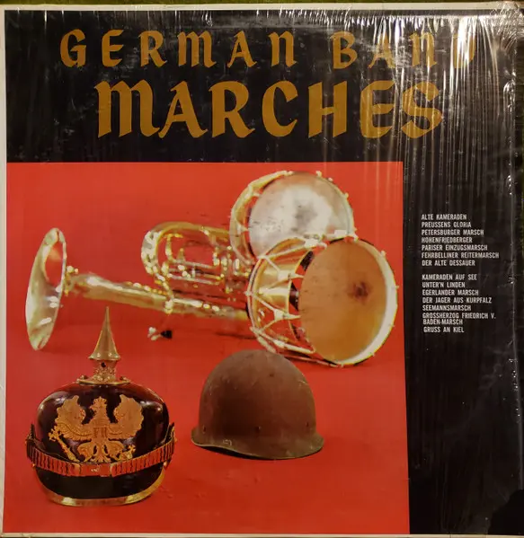 Nord Deutsches March Band, Heinz Bartels - German Band Marches (Old And New) (1961, LP) FLAC скачать торрент