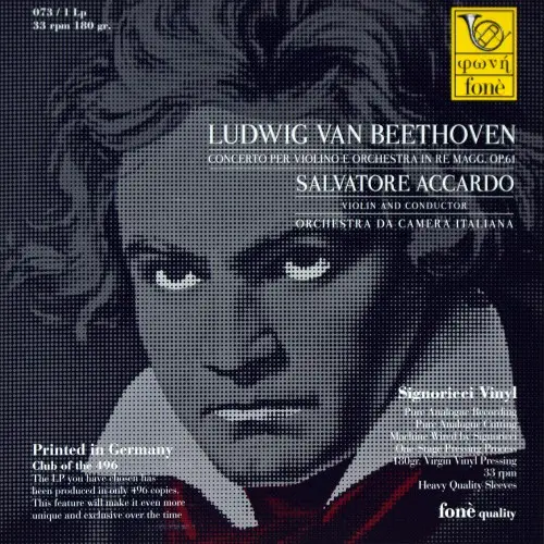 L.V.Beethoven - Violin Concerto In D Op.61 (S.Accardo) (2015, LP) FLAC скачать торрент