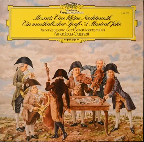 Mozart - Eine Kleine Nachtmusik, A Musical Joke (Amadeus Quartett) 1980