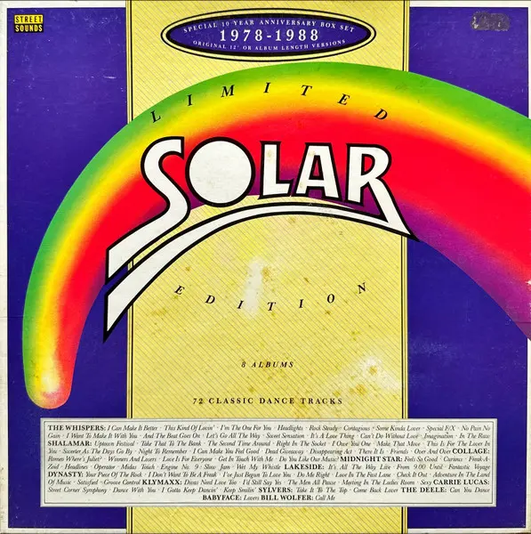 The Solar Box Set 1988