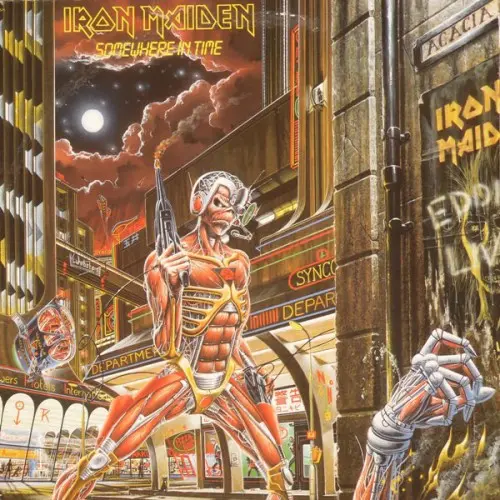 Iron Maiden ‎– Somewhere In Time 1986