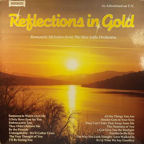 The Max Jaffa Orchestra - Reflections in Gold 1980