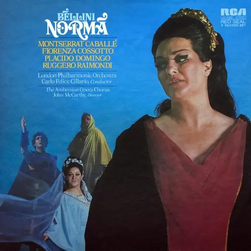 Vincenzo Bellini – Norma (Montserrat Caballè, Placido Domingo, Ruggiero Raimondi, Fiorenza Cossotto) - 1973