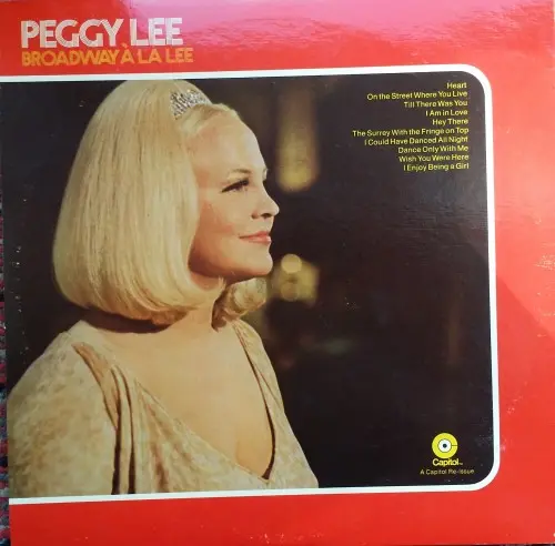 Peggy Lee - Broadway A la Lee 1960