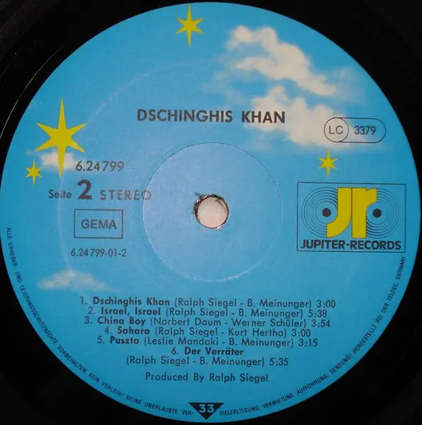 Dschinghis Khan - Dschinghis Khan - 1979/1981