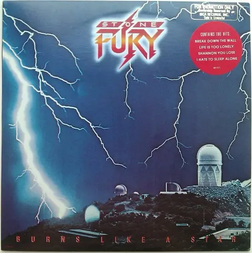 Stone Fury (pre-Kingdom Come) - Burns Like A Star 1984