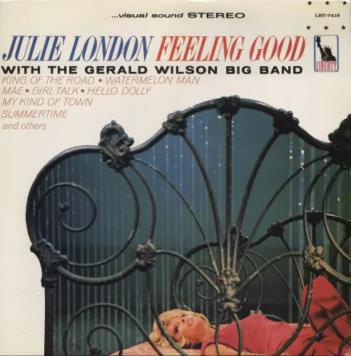 Julie London With The Gerald Wilson Big Band ‎– Feeling Good 1965/1987