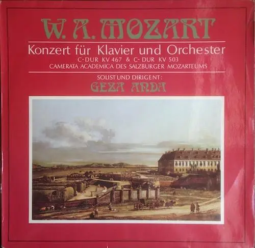 Mozart - Konzert Fur Klavier Und Orchester - C-dur KV 467 und C-dur Kv 503 1968