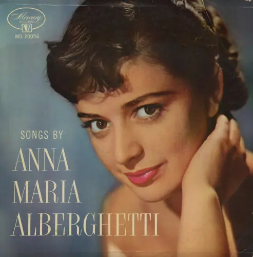 Anna Maria Alberghetti ‎– Songs By Anna Maria Alberghetti 1955