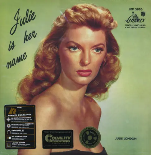 Julie London ‎– Julie Is Her Name 1955/2019