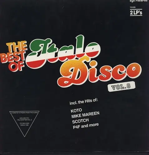 The Best Of Italo-Disco Vol. 8 1987