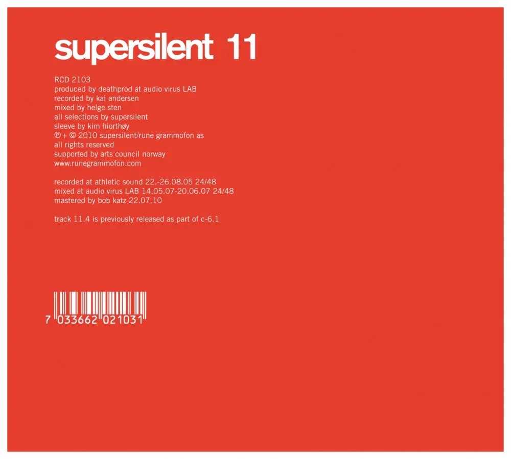 Supersilent - 11 2010