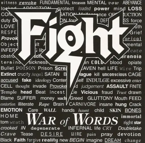 Fight ‎– War Of Words 1993