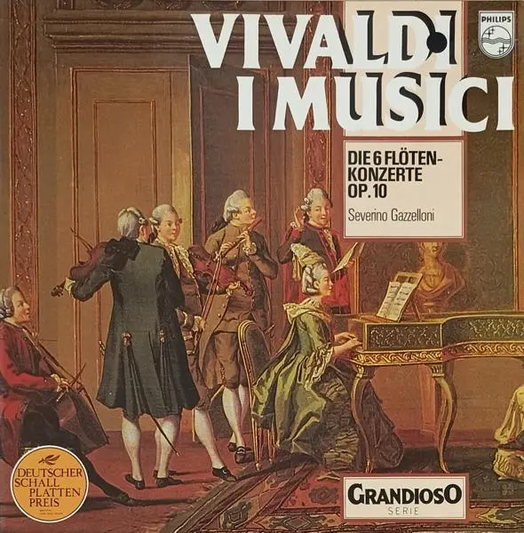 Antonio Vivaldi - Die 6 Flötenkonzerte Op. 10 1968,1977