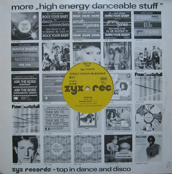 Steely Chuch McDonald - Dream 1983