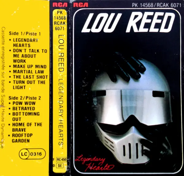 Lou Reed - Legendary Hearts 1983