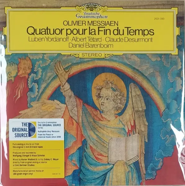 L. Yordanoff, A. Tetard, C. Desurmont, D. Barenboim 'Olivier Messiaen - Quatuor pour la Fin du Temps' 1979/2025