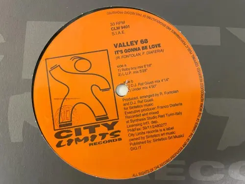 Valley 68 - It's Gonna Be Love 1994