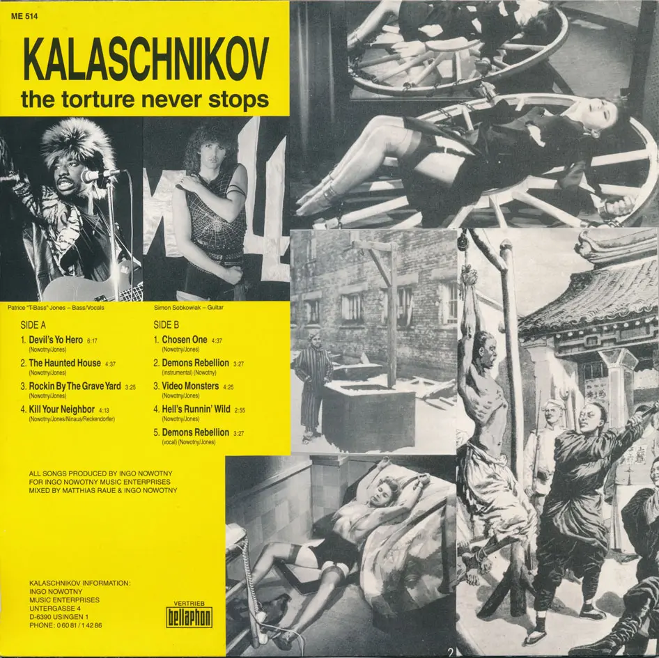 Kalaschnikov - The Torture Never Stops 1988