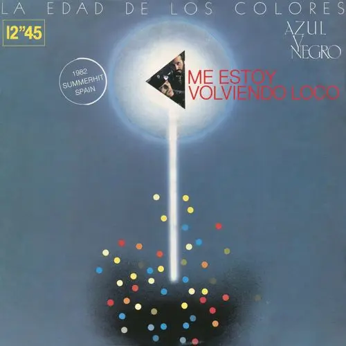 Azul Y Negro - Me Estoy Volviendo Loco (12'' Single) 1982