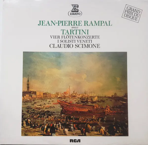 Jean-Pierre Rampal, I Solisti Veneti, Claudio Scimone 'Giuseppe Tartini - Vier Flötenkonzerte' 1978