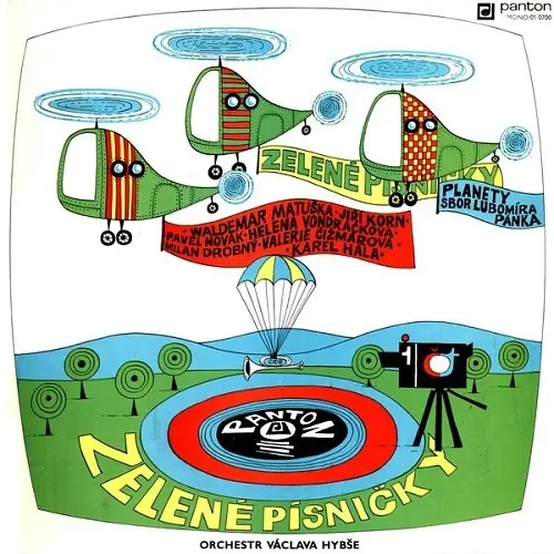 Orchestr Vaclava Hybse - Zelené Písničky - 1978
