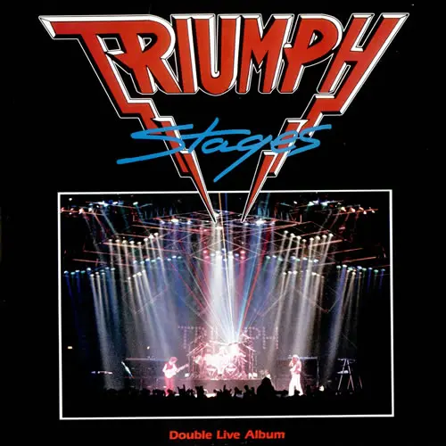 Triumph - Stages. Double Live Album - 1985