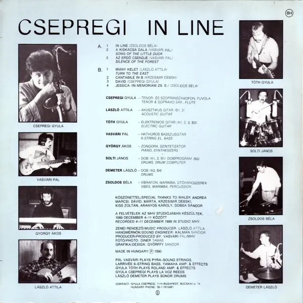 Csepregi - In Line - 1980