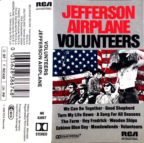 Jefferson Airplane - Volunteers - 1969
