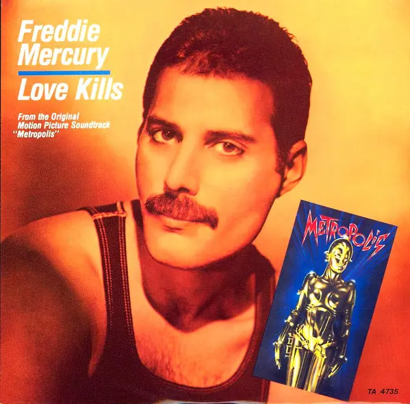 Freddie Mercury ‎– Love Kills - 1984