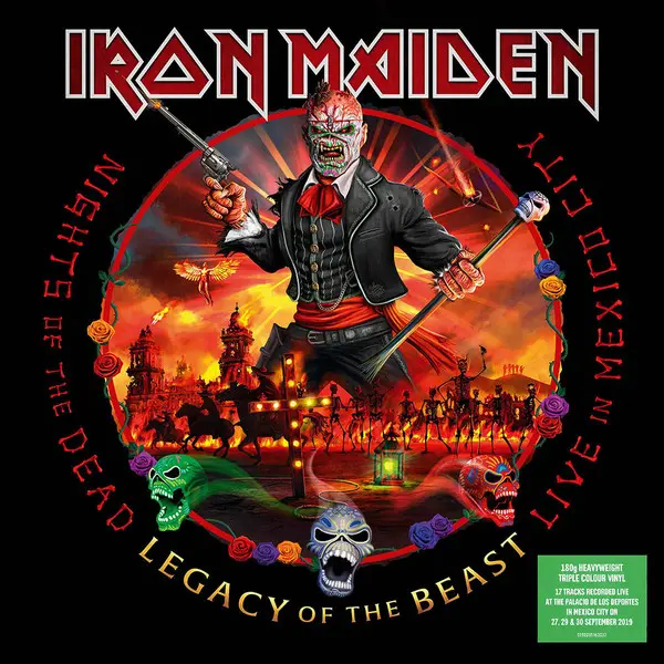 Iron Maiden - Nights Of The Dead, Legacy Of The Beast: Live In Mexico City (3LP) 2020