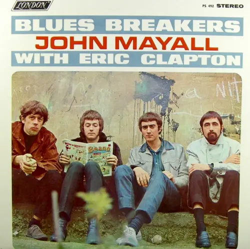 John Mayall With Eric Clapton ‎– Blues Breakers 1966