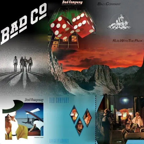 Bad Company - 6 Studio Albums - 1974-1982