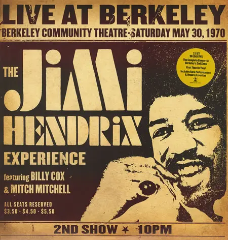 Jimi Hendrix - Live At Berkeley - 1970