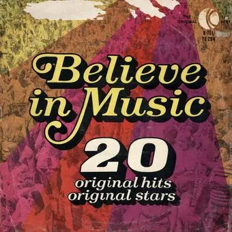 Believe In Music. 20 Original Hits 20 Original Stars - 1972