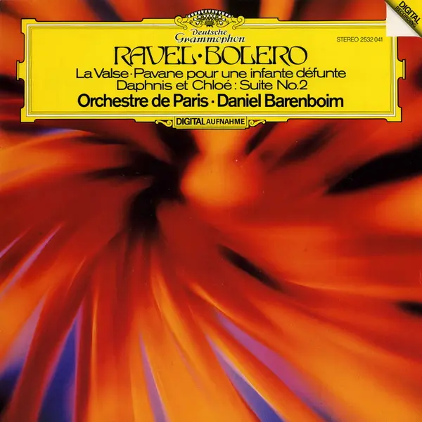 Maurice Ravel, Orchestre De Paris, Daniel Barenboim - Bolero (Deutsche Grammophon) 1982