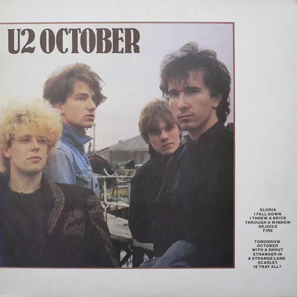 U2 - October - 1981 (1983 Reissue)