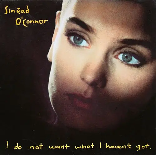 Sinead O'Connor - I Do Not Want What I Haven't Got - 1990