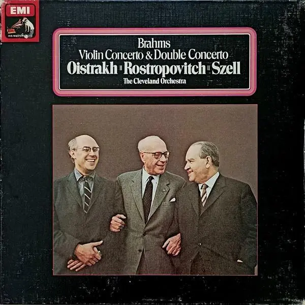 Oistrach · Rostropovich · The Cleveland Orchestra · Szell 'Brahms · Violin Concerto & Double Concerto'