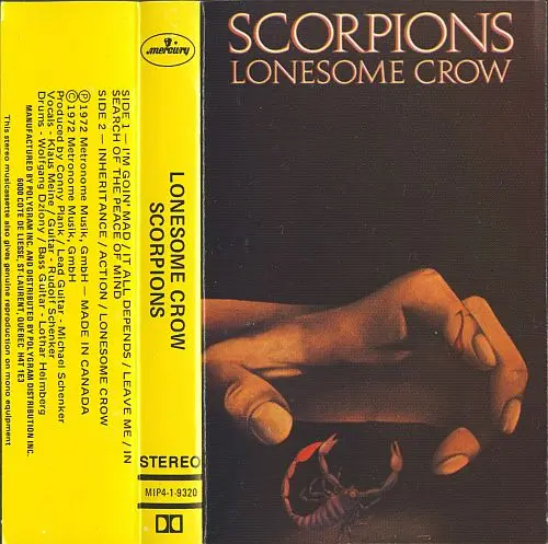 Scorpions - Lonesome Crow - 1972