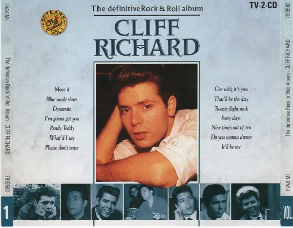 Cliff Richard - The Definitive Rock & Roll Album (Volume 1) - 1989